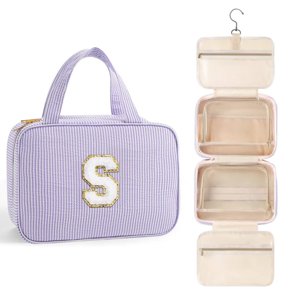 Travel Toiletry Bag Makeup Bag - Hanging Toiletry Bag For Women, Portable🌺